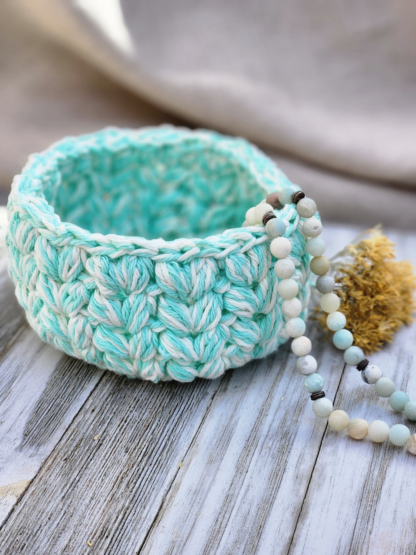 Crochet Baskets Large