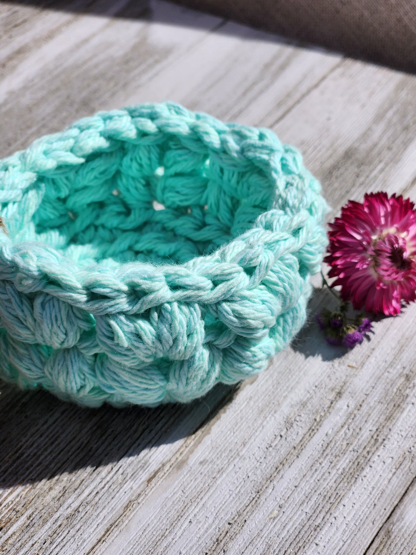 Crochet Baskets Small
