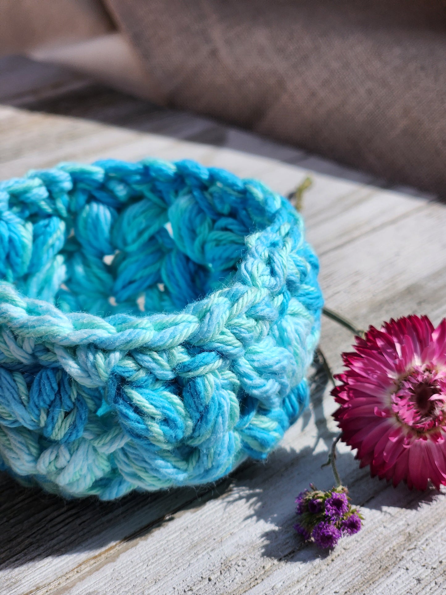 Crochet Baskets Small