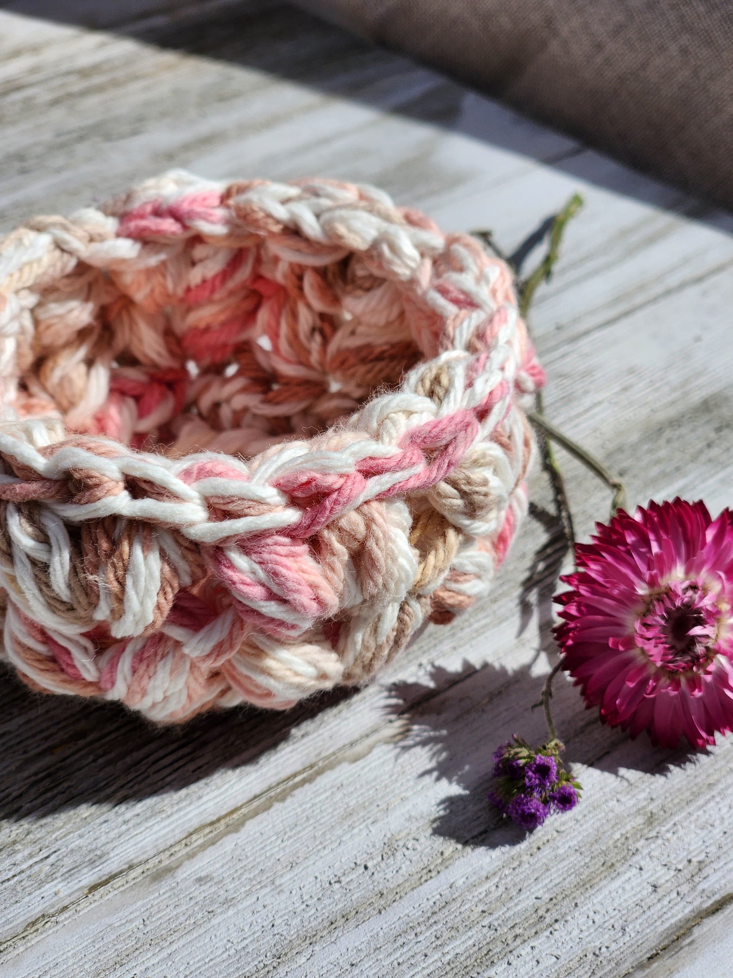 Crochet Baskets Small