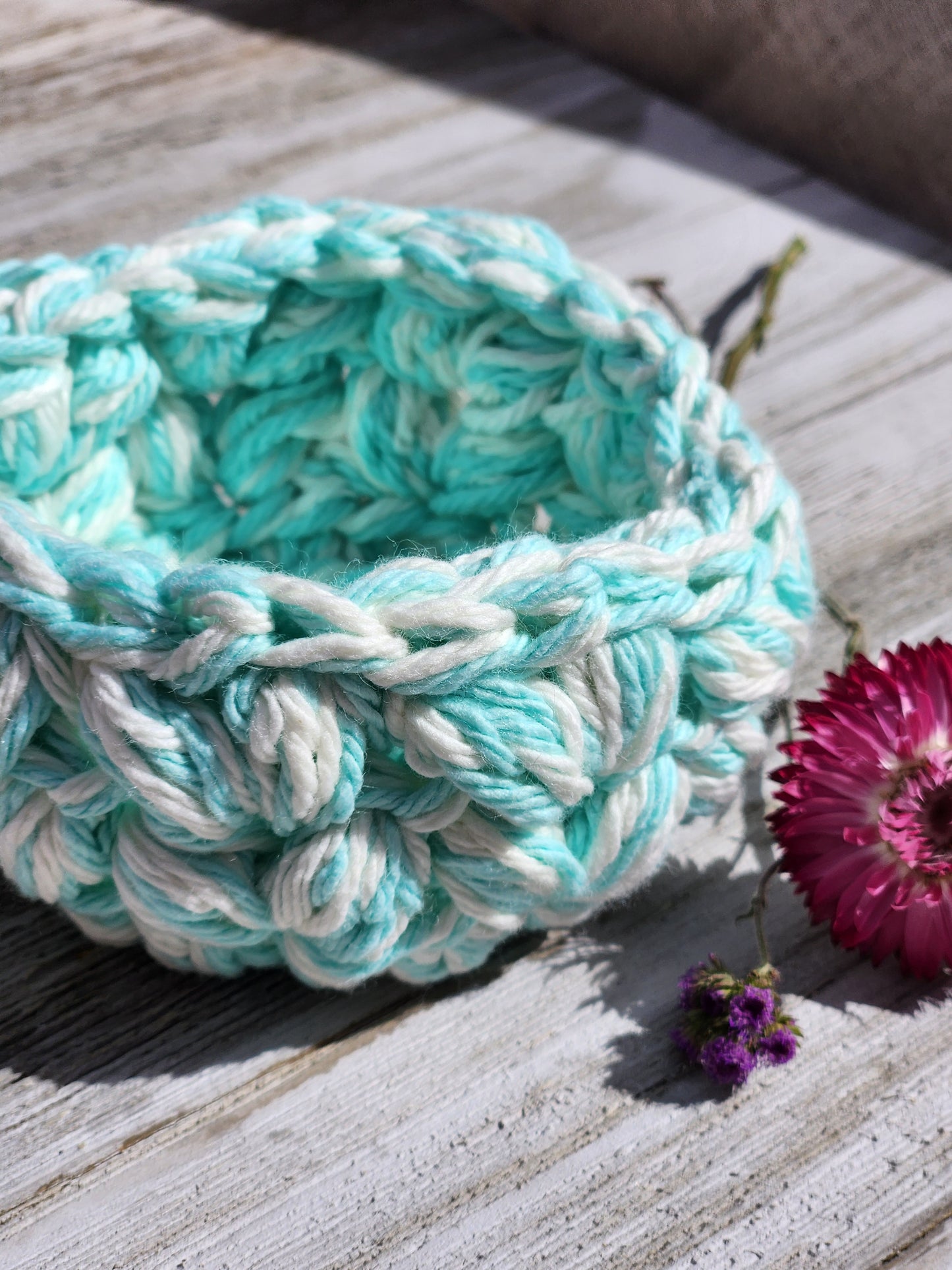 Crochet Baskets Small