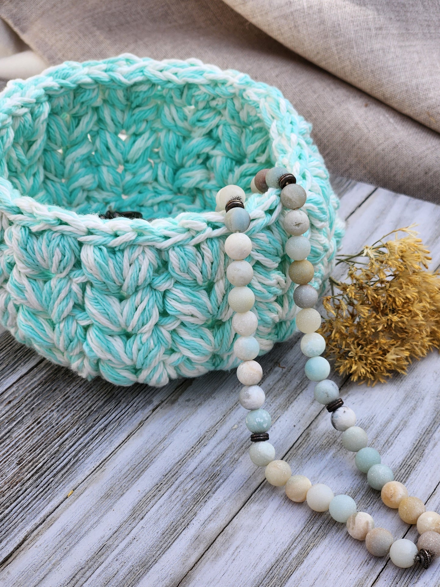 Crochet Baskets Large