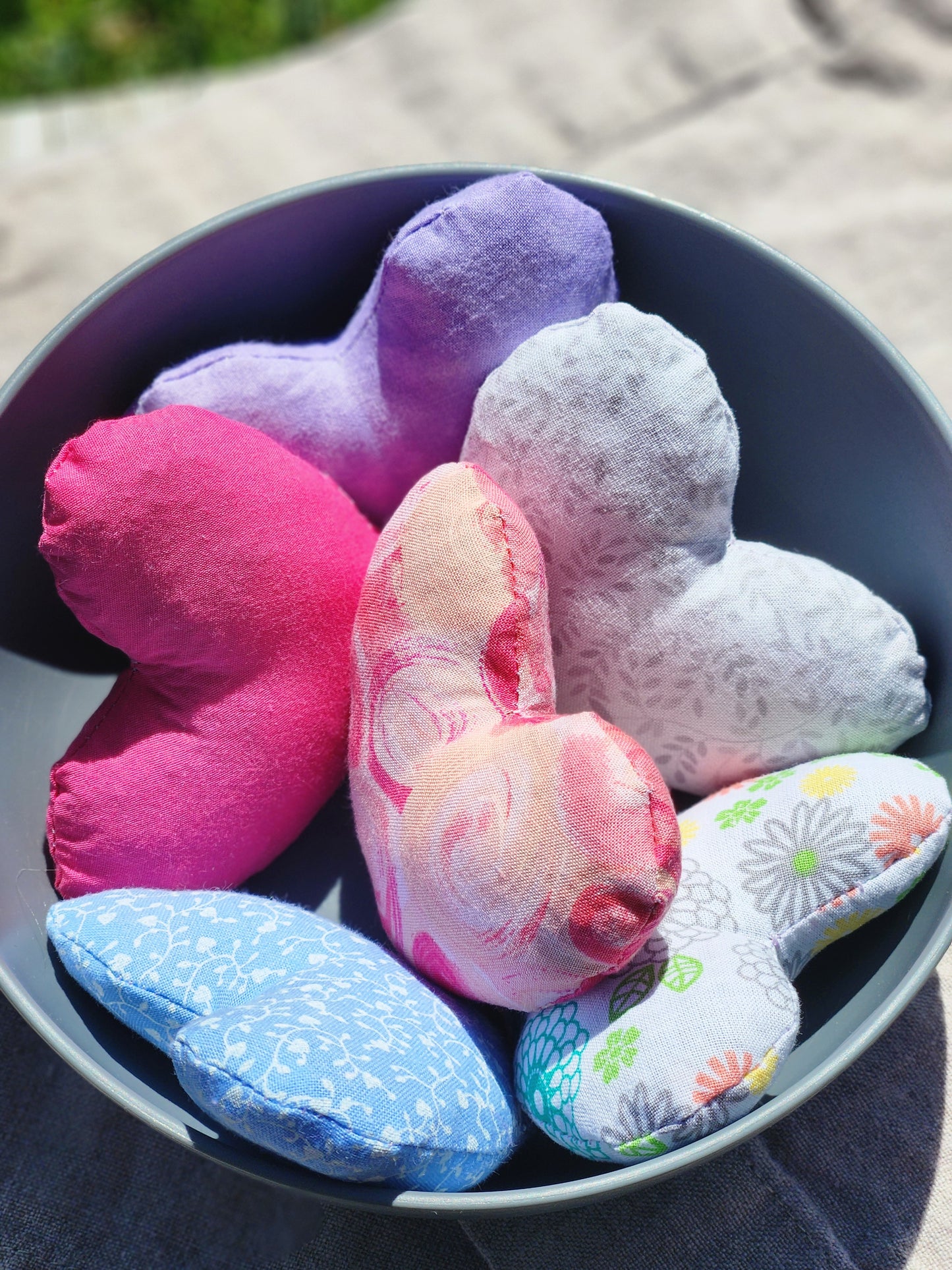 Lavender Filled Heart Pillows