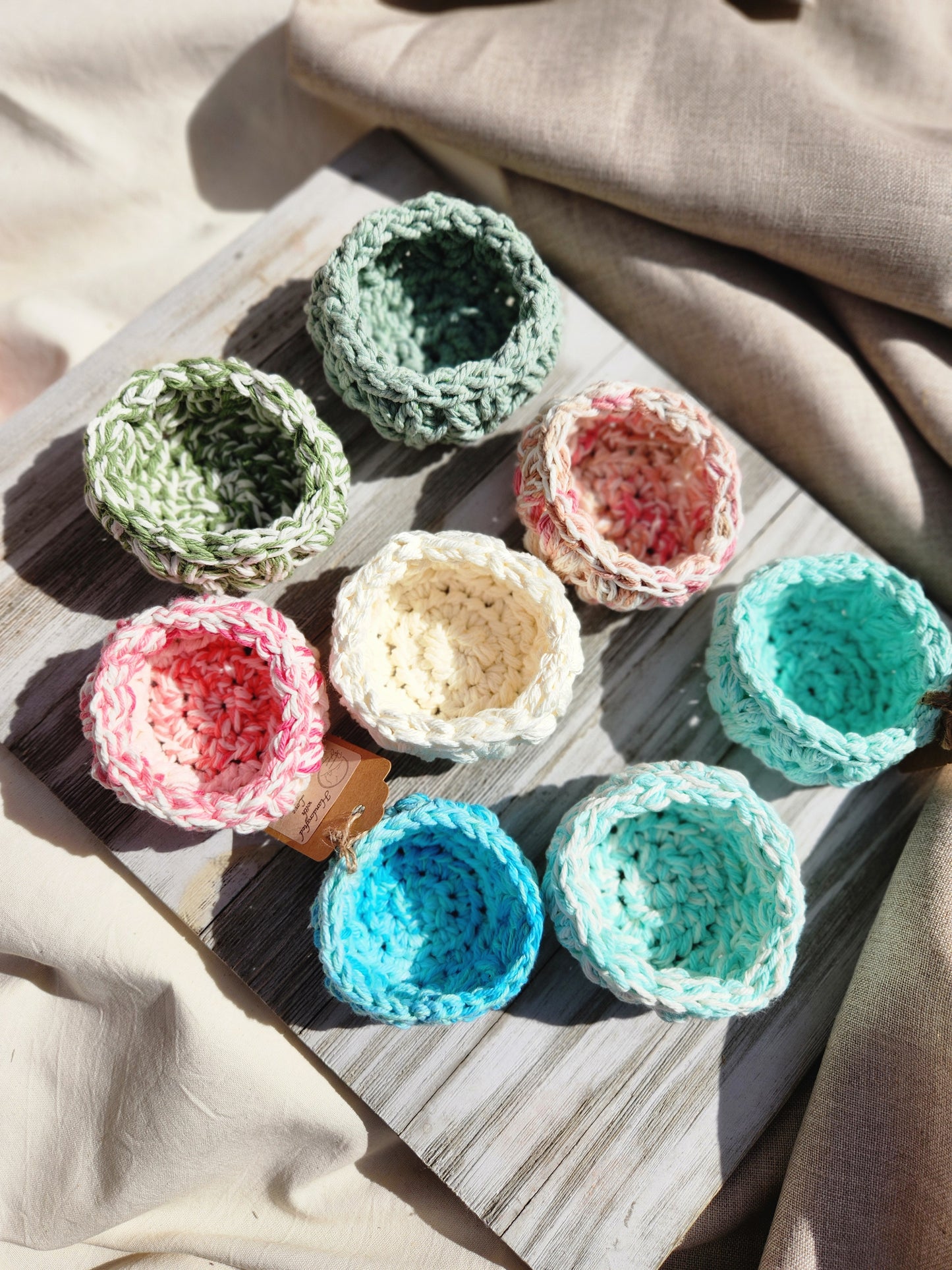 Crochet Baskets Small
