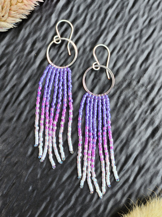 Ombré earrings