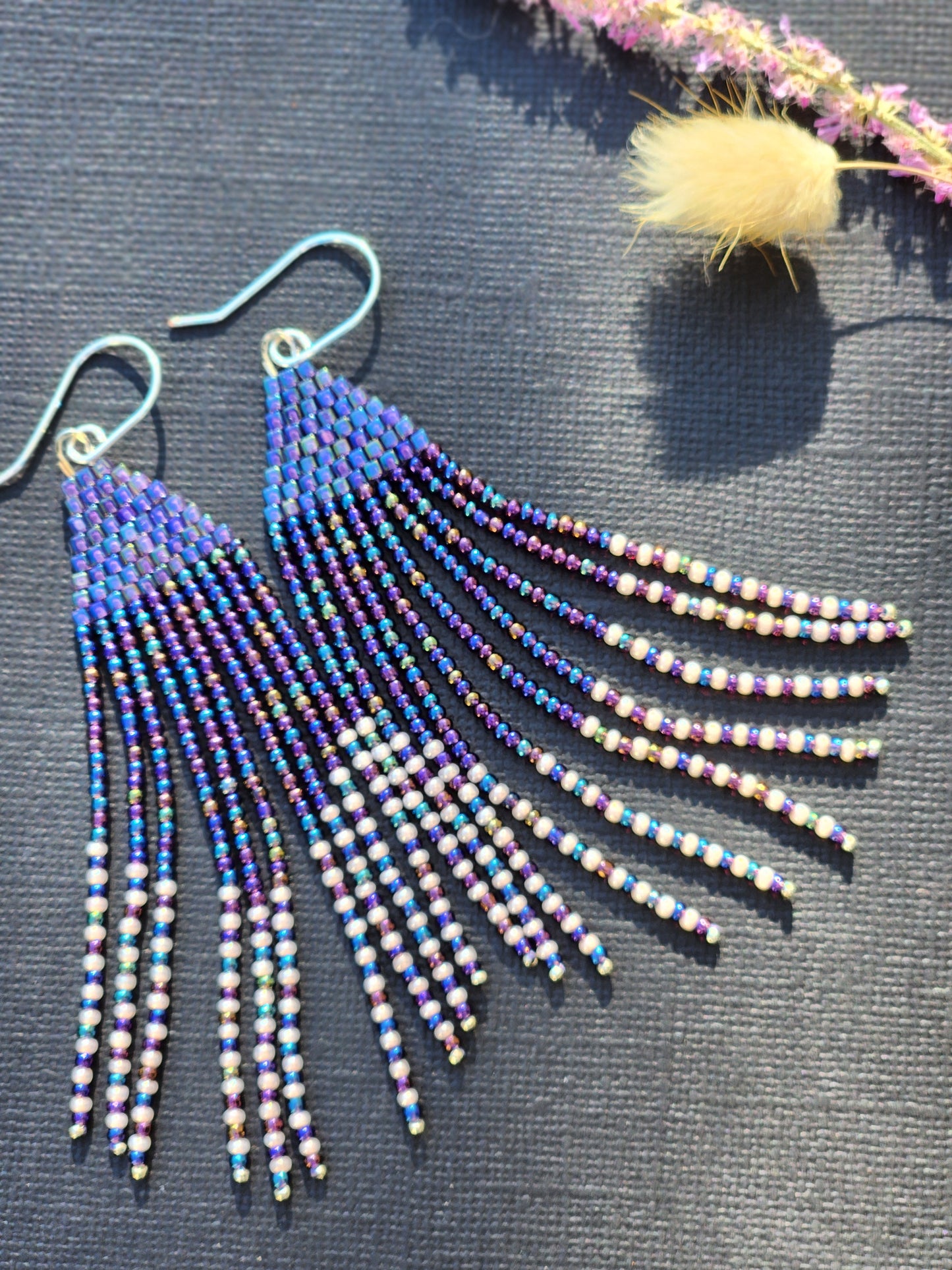 Cube Fringe Earings