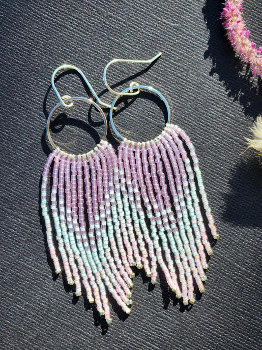 Large Ombre Earings