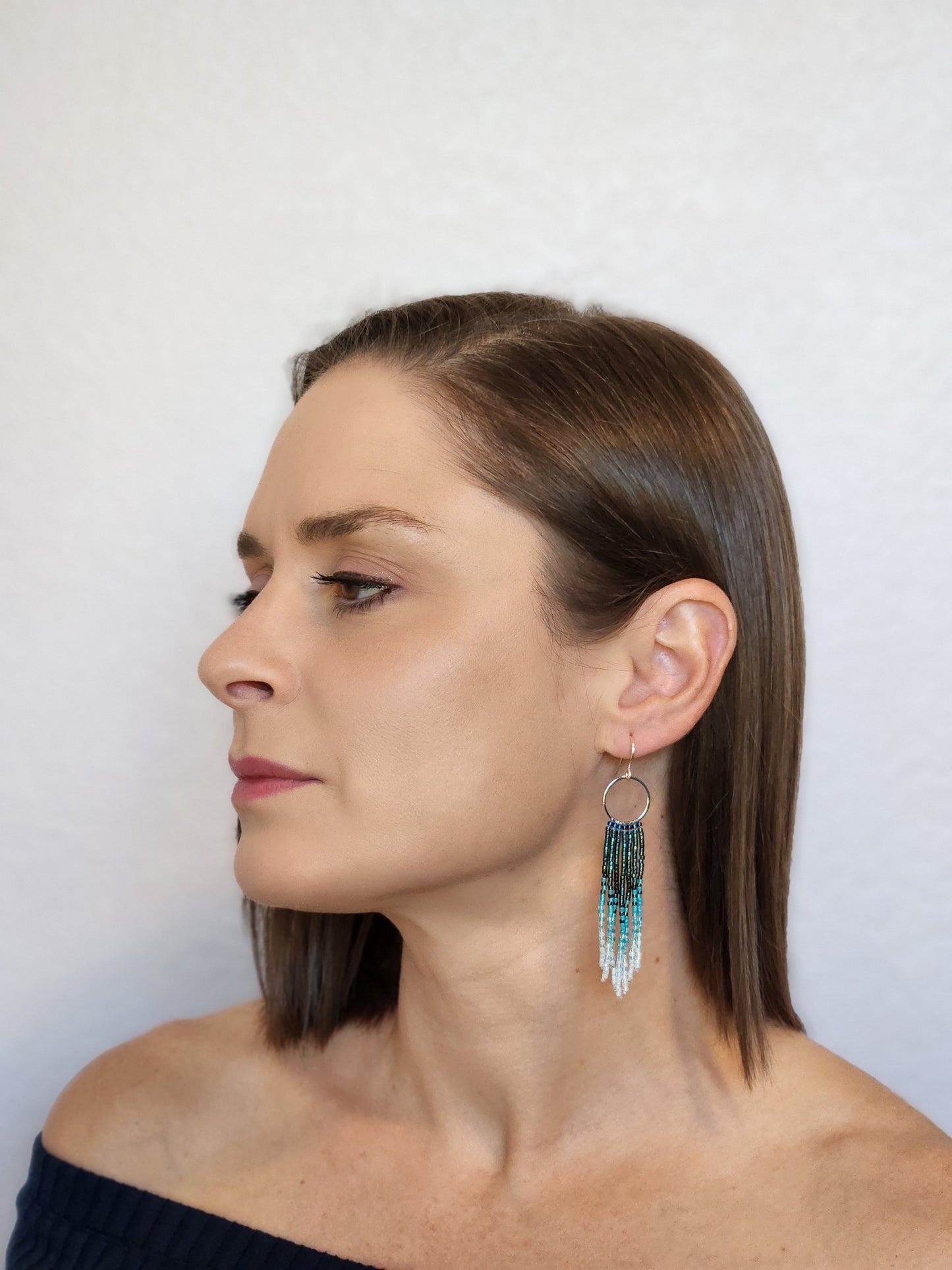 Ombré earrings