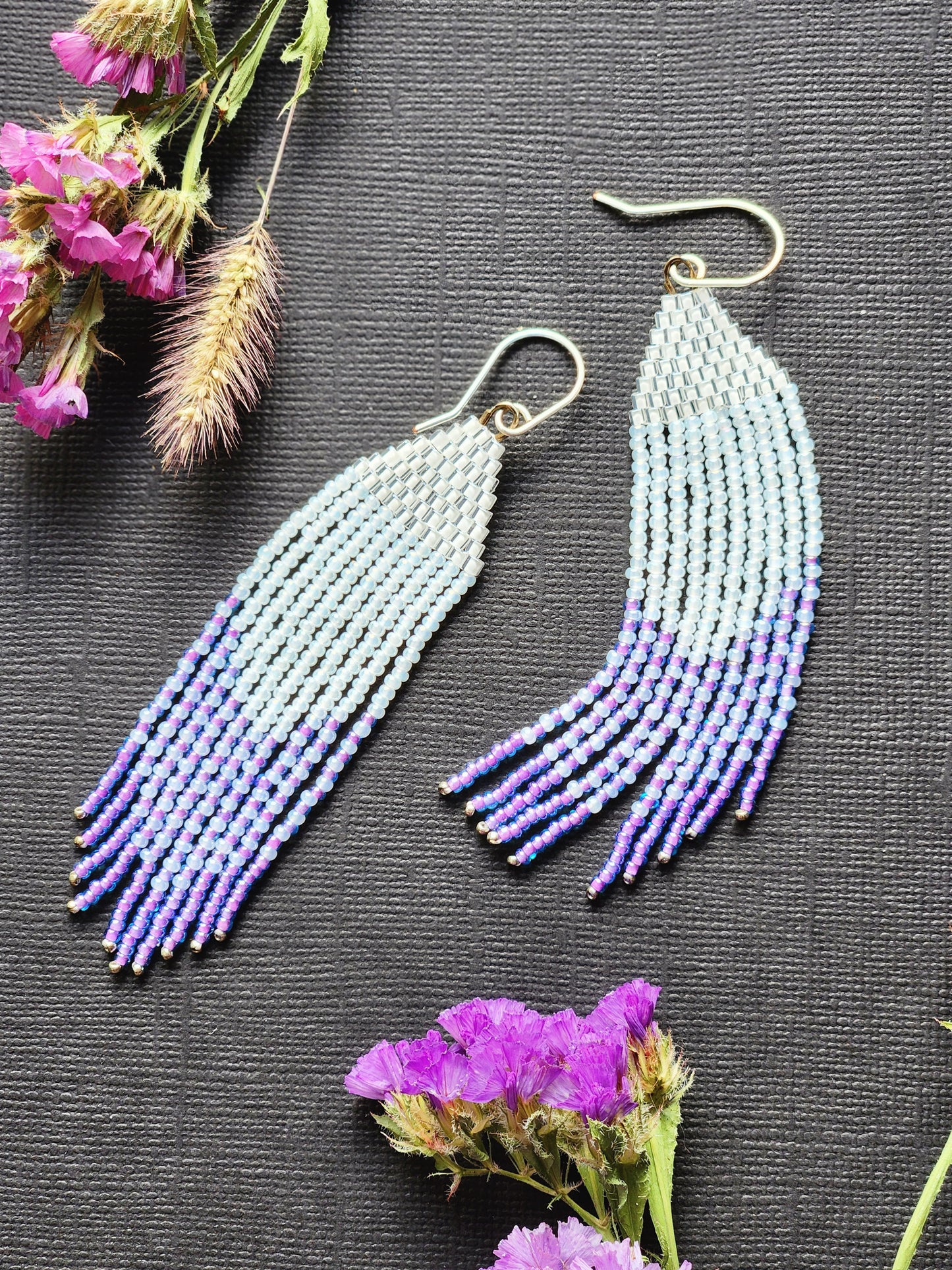 Large Fringe Earrings