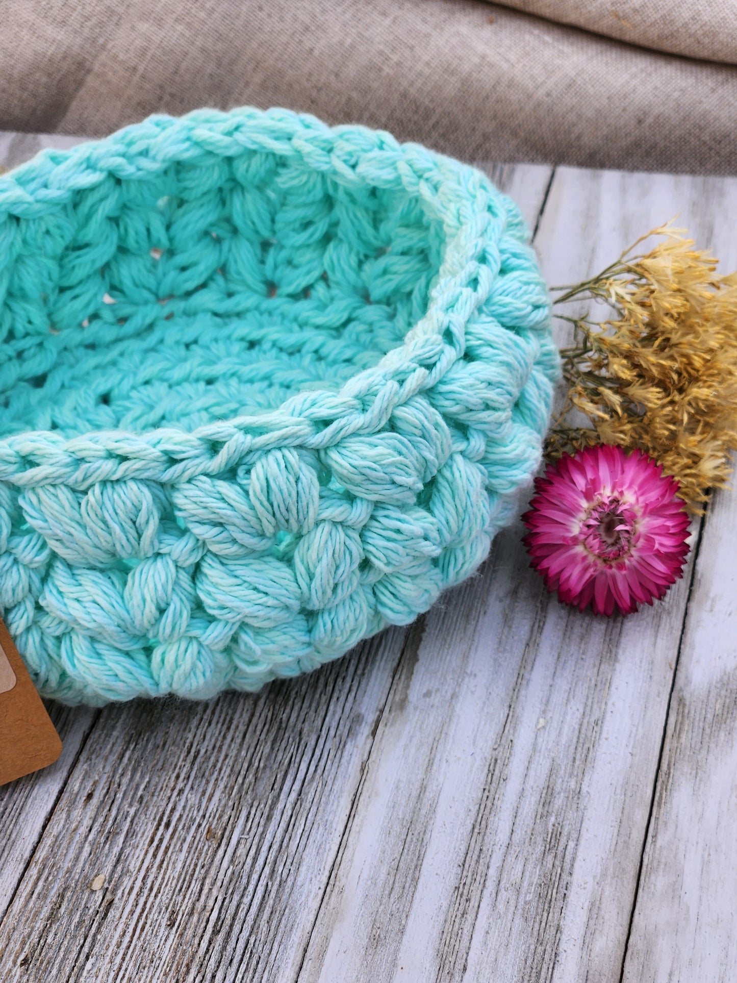 Crochet Baskets Large